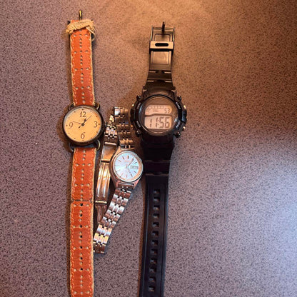 Analog and Digital Watch Set