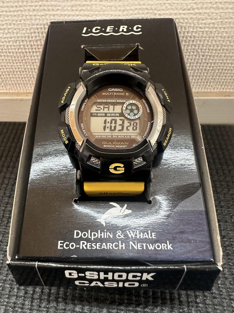 Beautiful Condition G-SHOCK CASIO 2009 Dolphin Whale Model