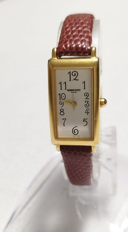 Mitsuko London KOSHINO Ladies Red Earrings Watch [Battery Replaced]