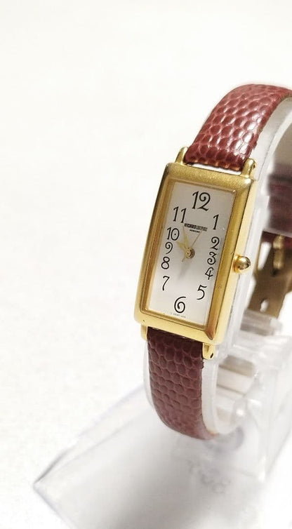 Mitsuko London KOSHINO Ladies Red Earrings Watch [Battery Replaced]