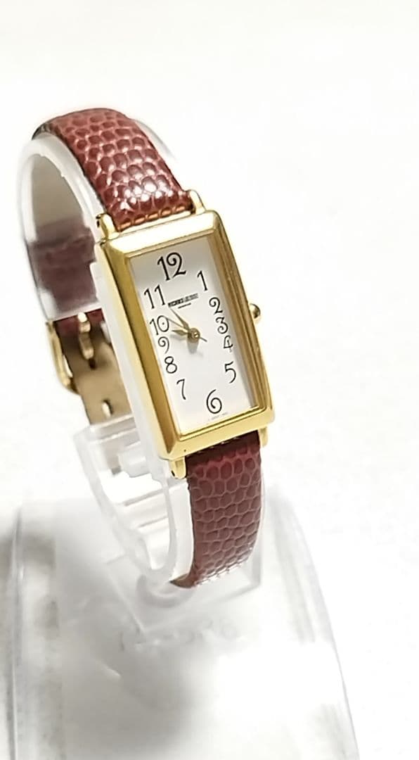 Mitsuko London KOSHINO Ladies Red Earrings Watch [Battery Replaced]