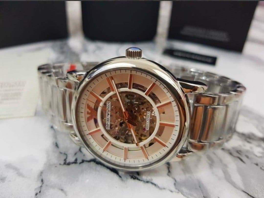 Unused New Item Emporio Armani AR1980 Automatic Winding