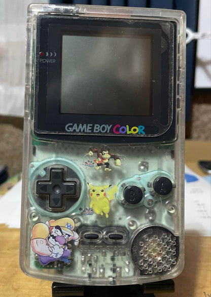 Game Boy Color Clear Body Game Boy Game Boy Color Cartridge
