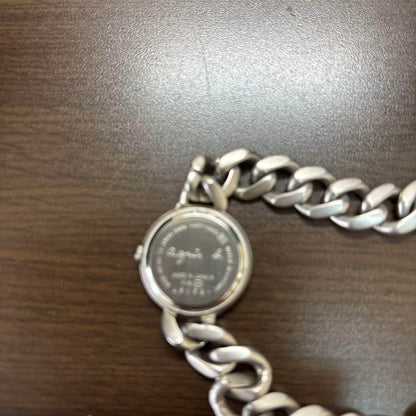 Agnes b. Silver Wound Watch