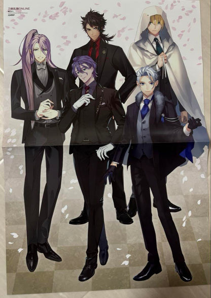 Project Sekai Anime Magazine 3rd Issue Pin-up + Kensei Article Digest Set