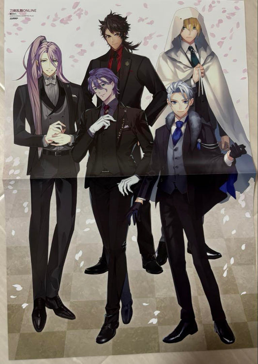 Project Sekai Anime Magazine 3rd Issue Pin-up + Kensei Article Digest Set