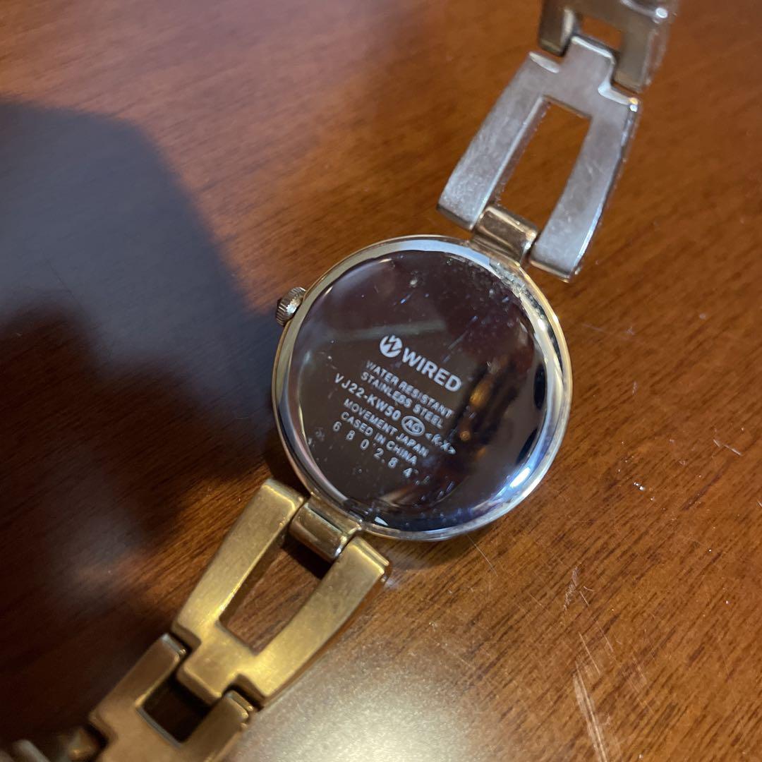 Ladies Watch Seiko WIRED Gold Pink