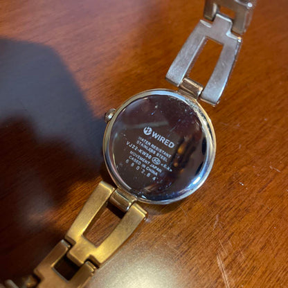 Ladies Watch Seiko WIRED Gold Pink