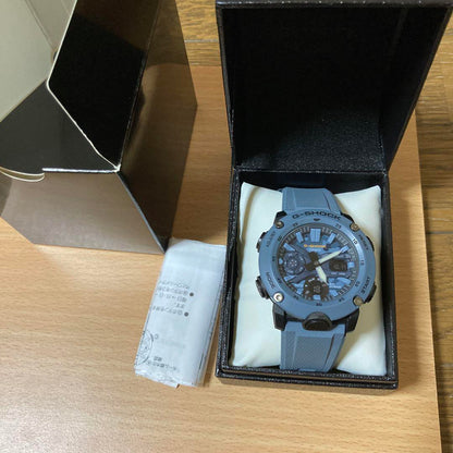 Blue Camouflage Carbon Core Guard G-SHOCK
