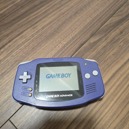 Nintendo Game Boy Advance with Violet Console and Manual