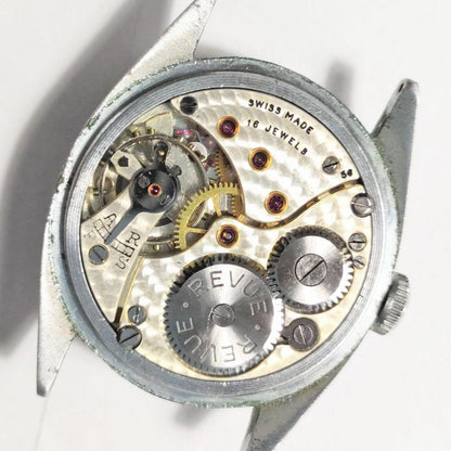 REVUE Mechanical Winding Watch Boys Vintage