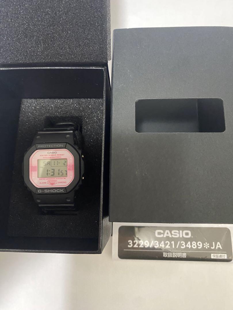CACIO G-SHOCK DW-5600TCB-1JR Cherry Blossom Storm Unused