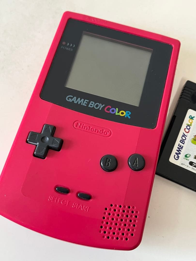 Pink Game Boy Color Console and Cartridge Set