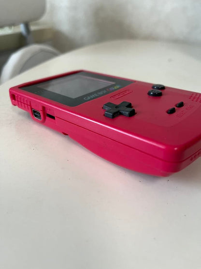 Pink Game Boy Color Console and Cartridge Set