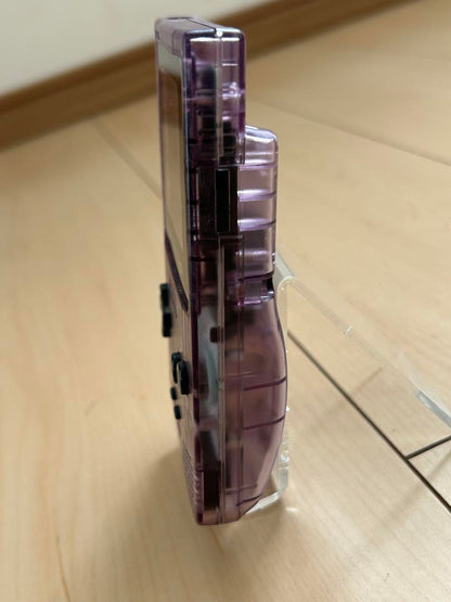 Refurbished Game Boy Color Console in Clear Purple CGB-001