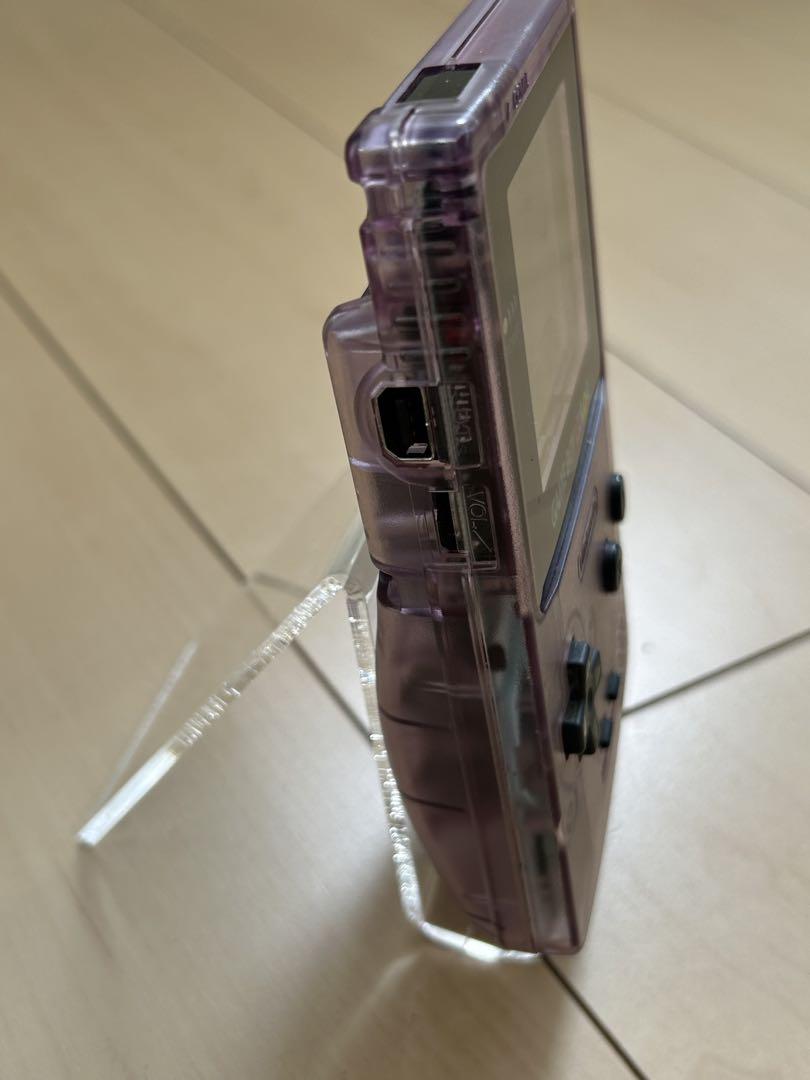 Refurbished Game Boy Color Console in Clear Purple CGB-001