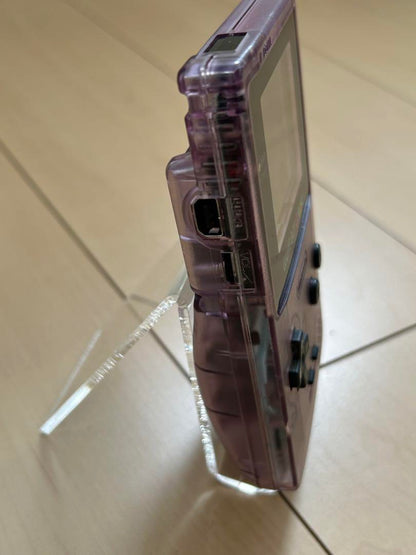 Refurbished Game Boy Color Console in Clear Purple CGB-001