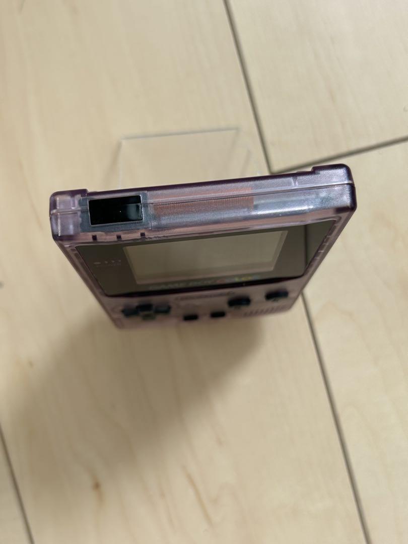 Refurbished Game Boy Color Console in Clear Purple CGB-001