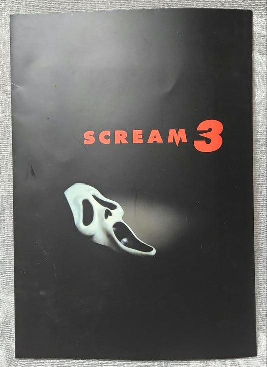 "Scream 3" Movie Pamphlet