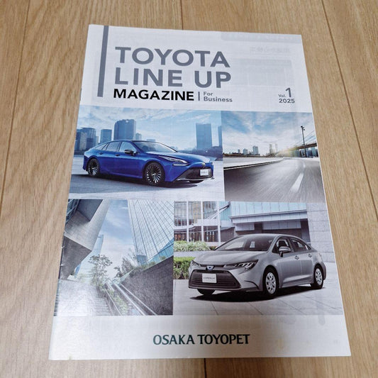 TOYOTA LINE UP MAGAZINE Vol.1 2025
