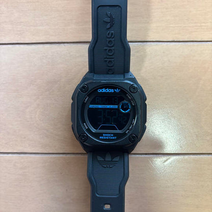 adidas Shock Resistant Digital Watch Black
