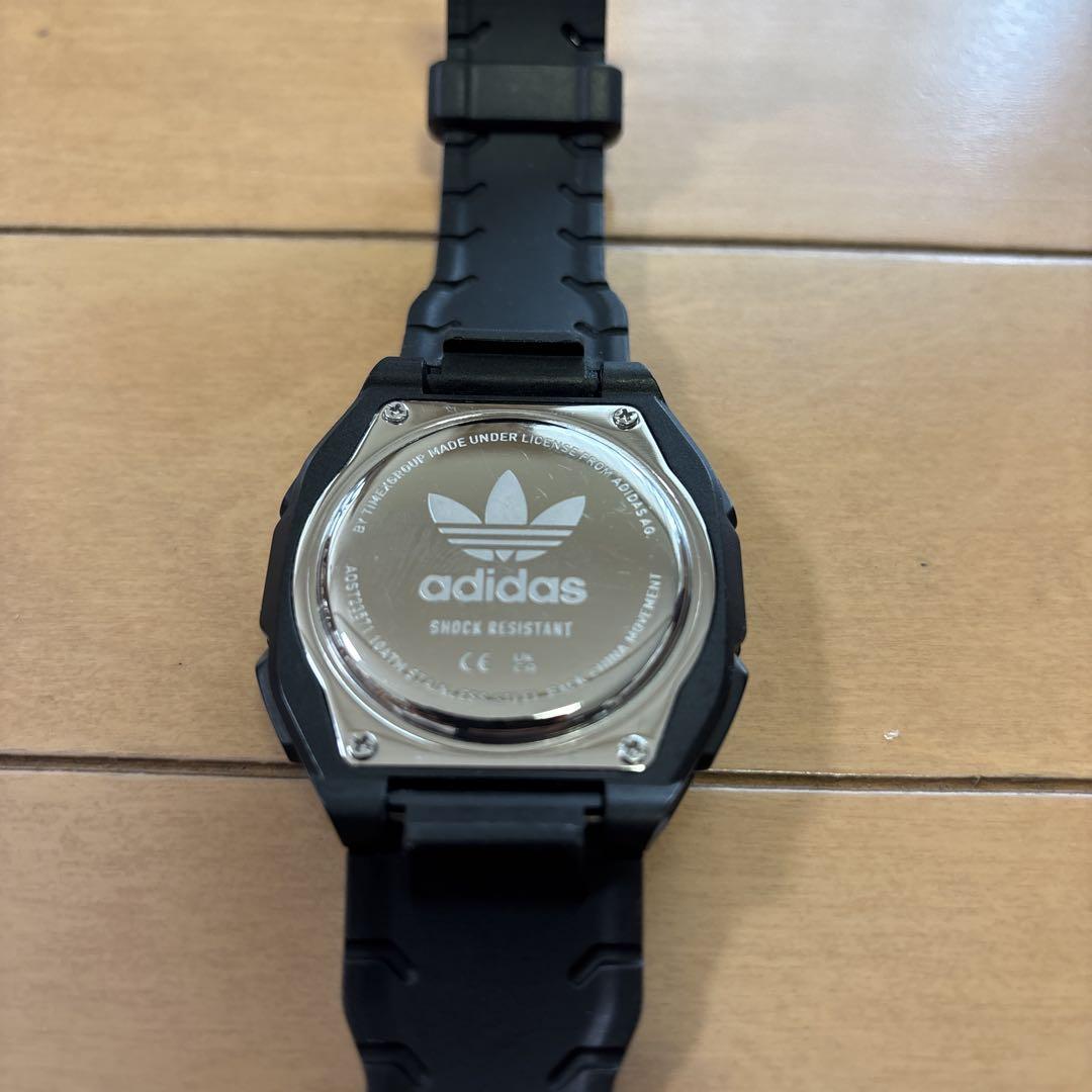 adidas Shock Resistant Digital Watch Black
