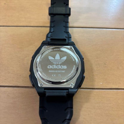 adidas Shock Resistant Digital Watch Black