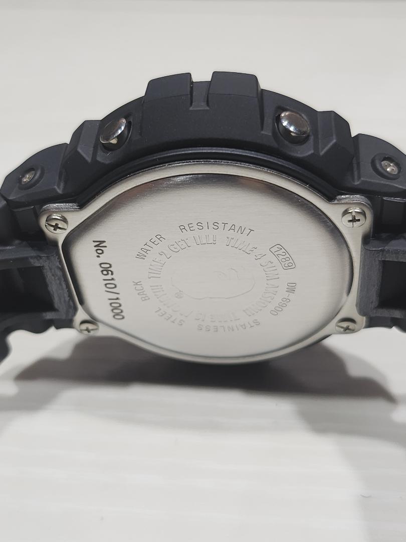 BAPE G-SHOCK Black Limited Edition 1000 Pieces New Unworn Battery Replaced