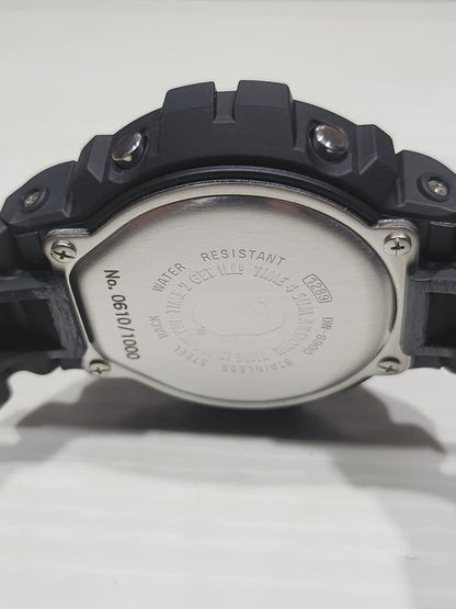 BAPE G-SHOCK Black Limited Edition 1000 Pieces New Unworn Battery Replaced