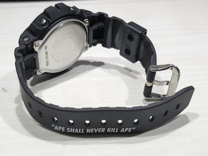 BAPE G-SHOCK Black Limited Edition 1000 Pieces New Unworn Battery Replaced
