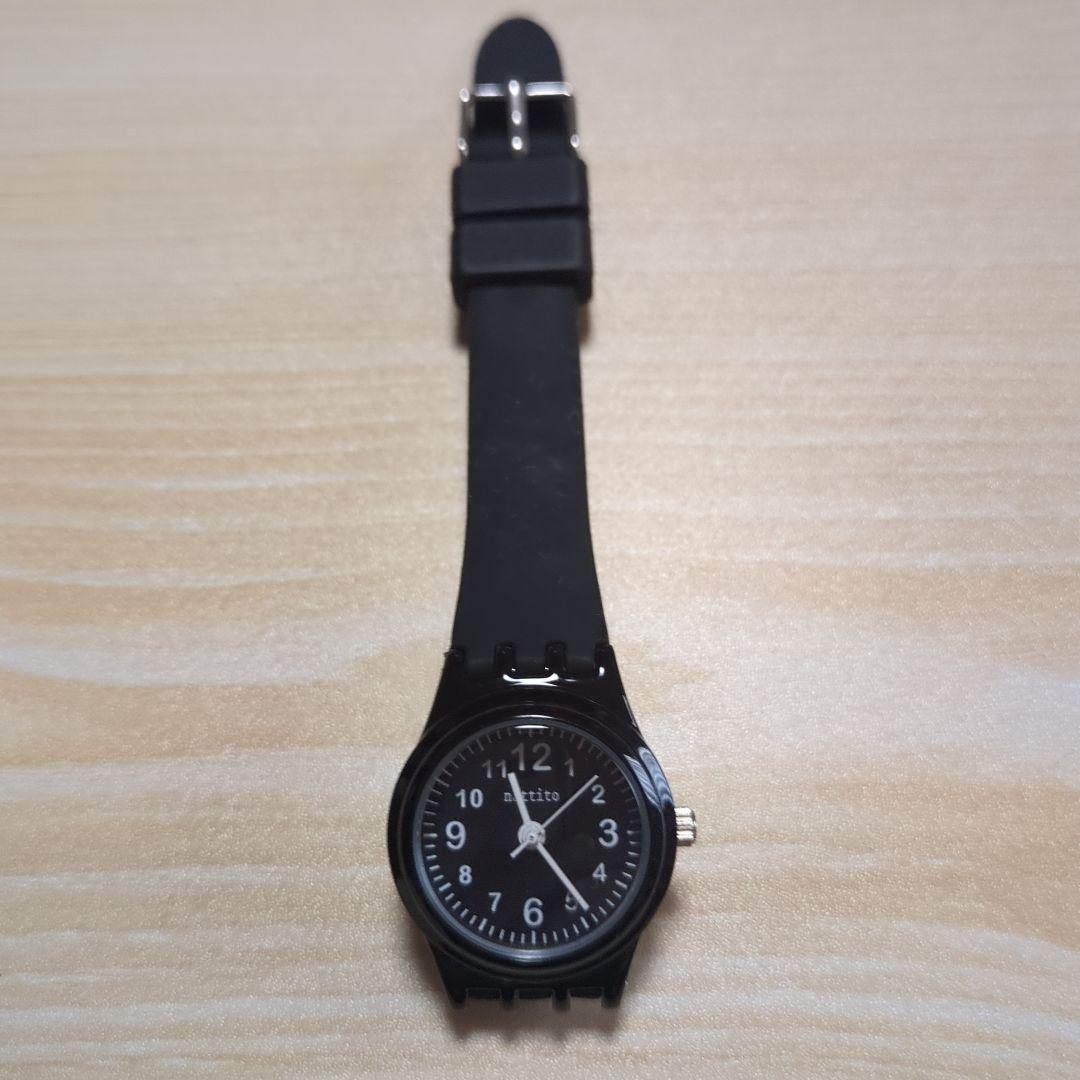 Black Women's Analog Watch nicitto