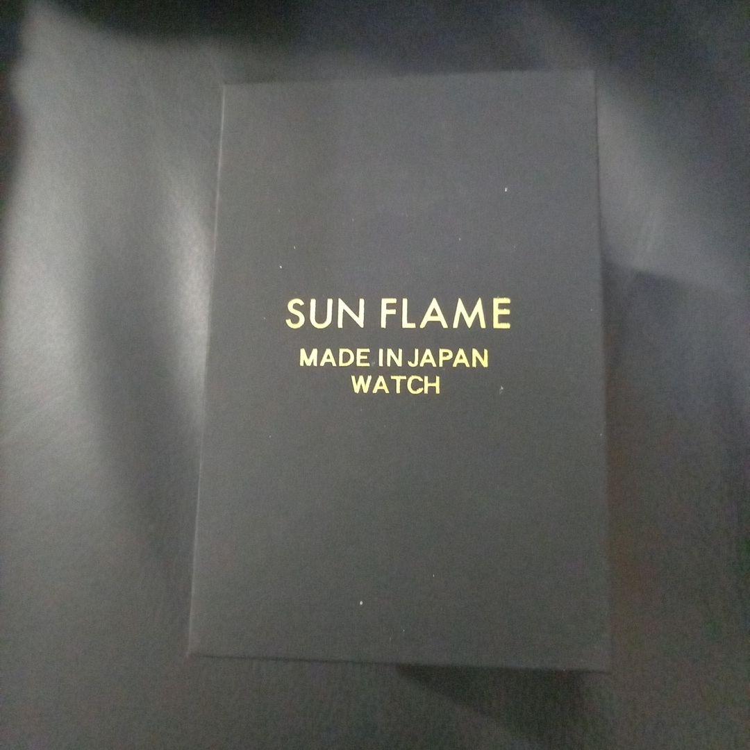 SUN FLAME Automatic Gold/Brown Watch