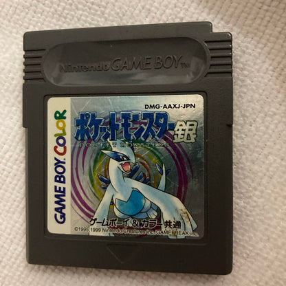 Game Boy Color Yellow & Pokémon Silver Soft Set