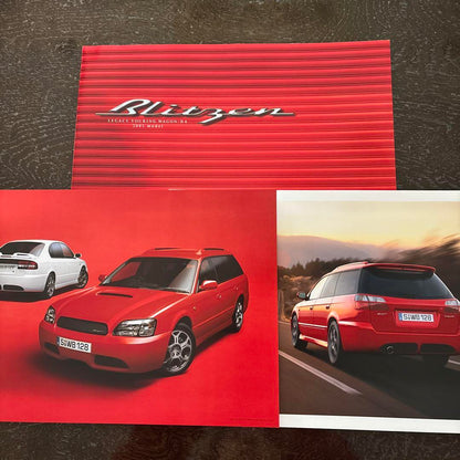 SUBARU B4 BLITZEN 2001 model Catalog