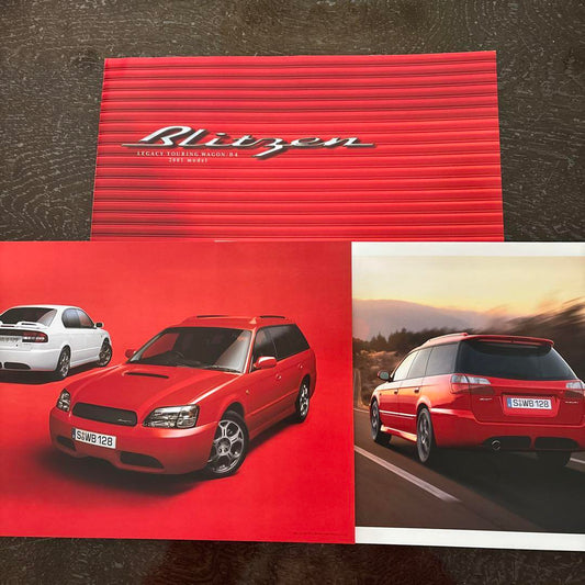 SUBARU B4 BLITZEN 2001 model Catalog