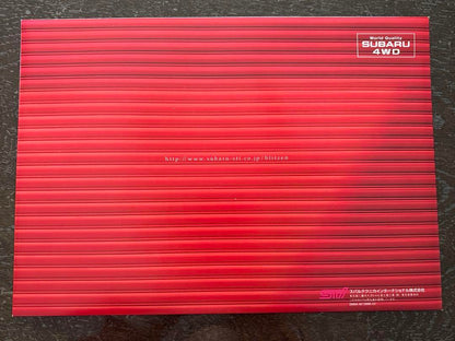 SUBARU B4 BLITZEN 2001 model Catalog