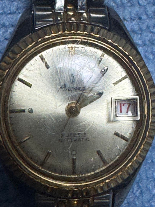 Automatic Wound Watch with Date Display and Aroma Vintage