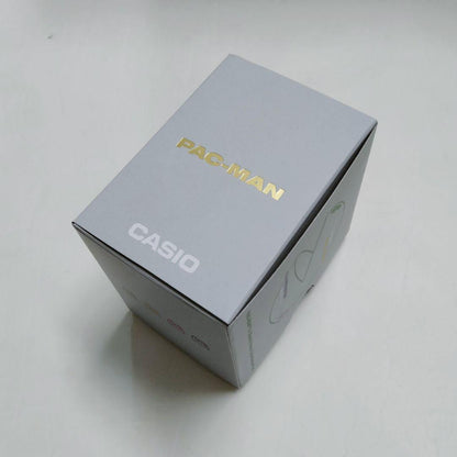 New Unworn CASIO Pac-Man Collaboration A168WEPC-7AJR Silver