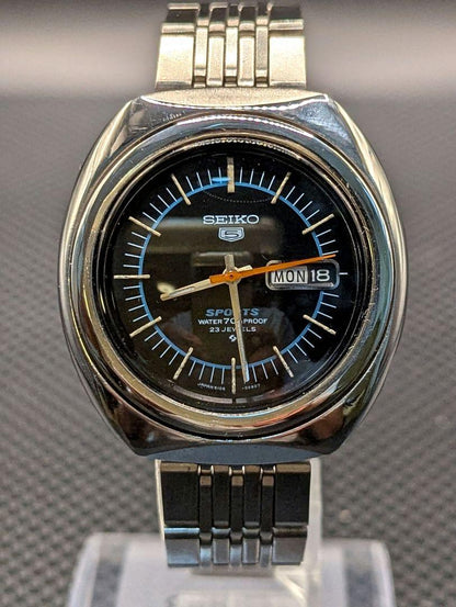 1970 Model Seiko 5 Sports Day Date 6106-8560 Automatic
