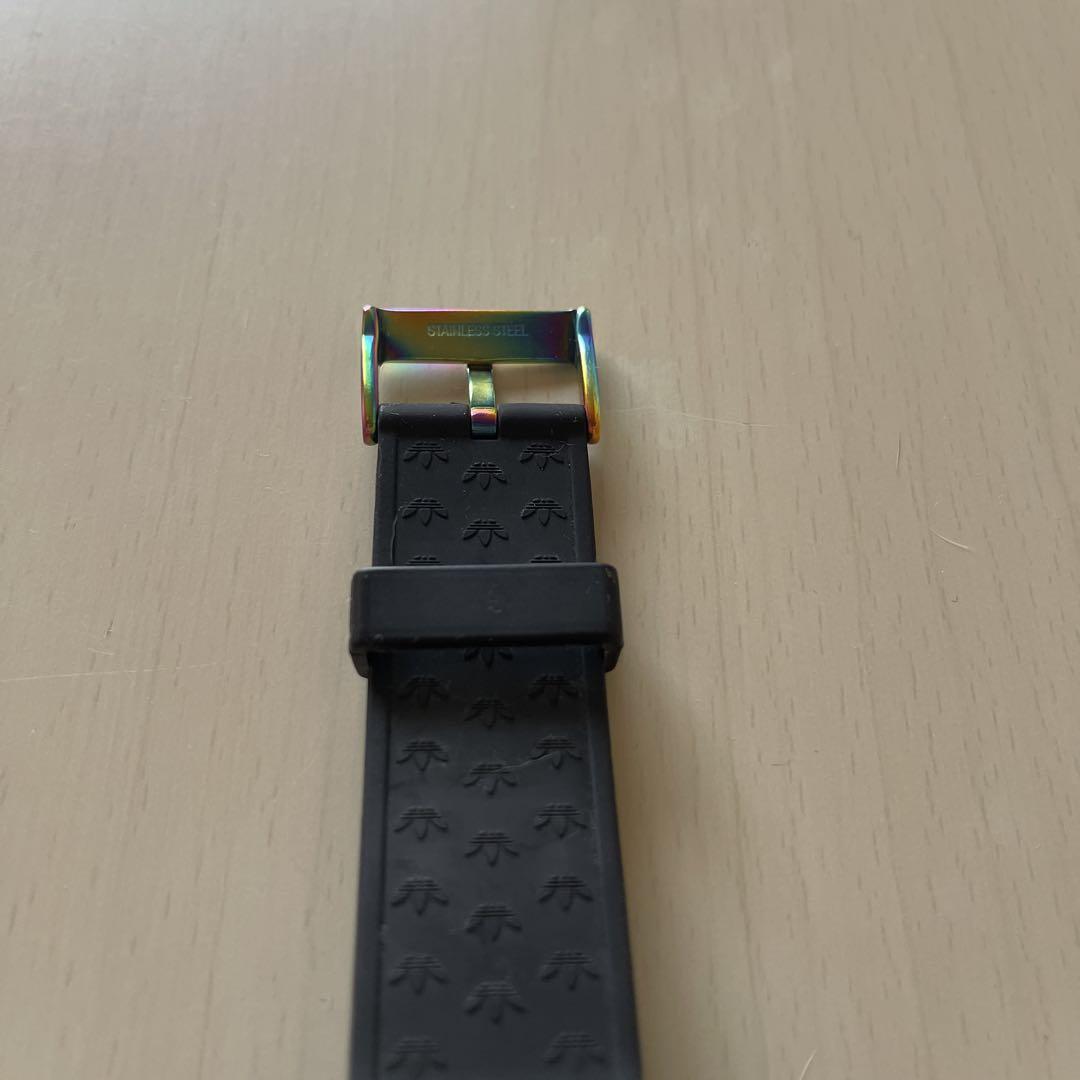 adidas Digital Watch Black & Rainbow Rare