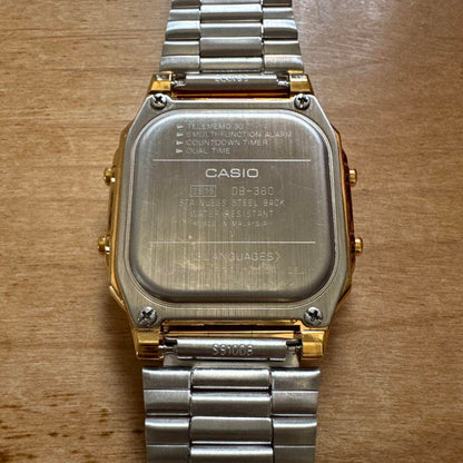 VINTAGE Luxury CASIO DB-360 Digital Watch