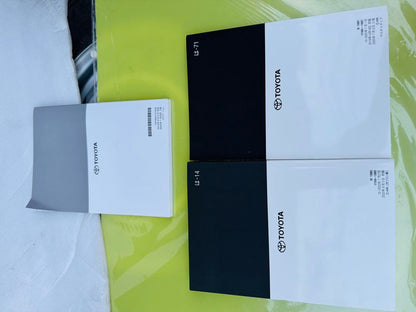 TOYOTA C-HR User Manual Set