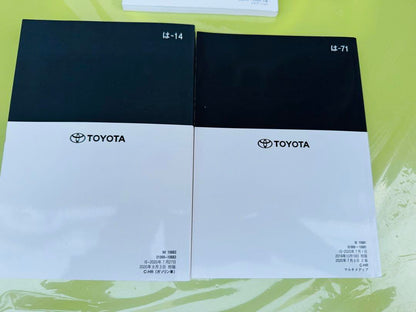 TOYOTA C-HR User Manual Set
