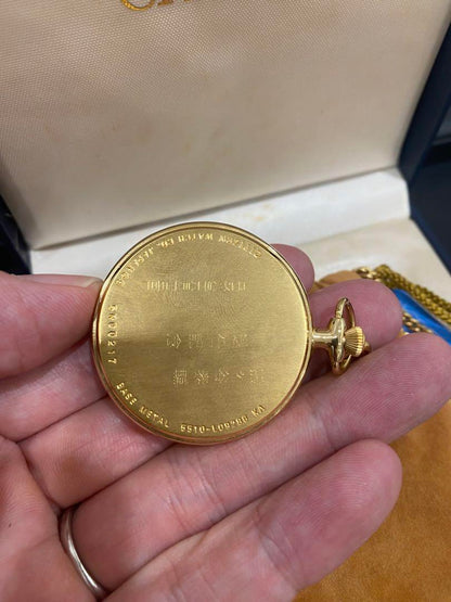 Rare Citizen Junction Pocket Watch Date Chain