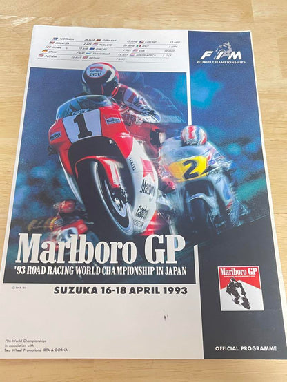 1993 Road Racing World Championship in Japan