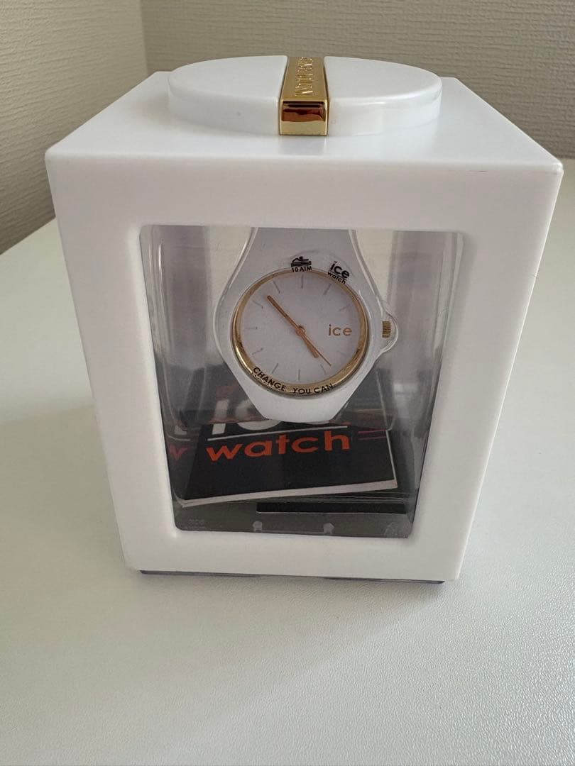 Unused New Ice Watch White Analog Watch