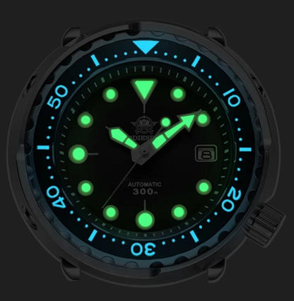 Tuna Can ADDIESDIVE Automatic NH35 300M Water-Resistant Sapphire Glass