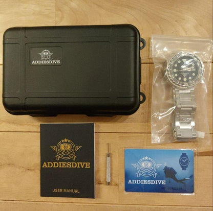 Tuna Can ADDIESDIVE Automatic NH35 300M Water-Resistant Sapphire Glass