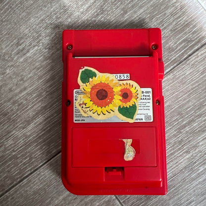 Game Boy Pocket Red Body