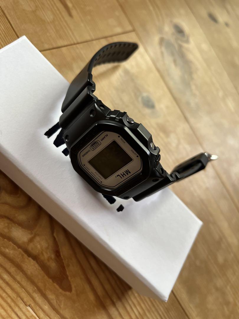 MHL. G-SHOCK Watch Black White Margaret Howell
